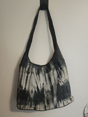 V By Eva Tie-Dye Hobo Shoulder Bag